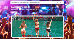 Desktop Screenshot of halongbayboozecruise.com